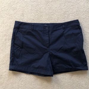 Loft Navy Shorts
